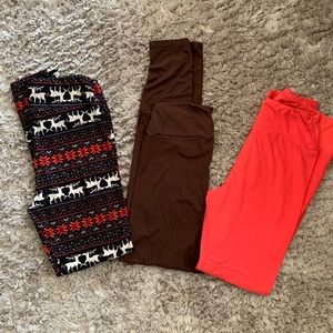 3 pair of super soft leggings